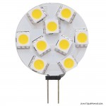 28 MM - AMPOULE LED LATERALE G4 - 130 LUMENS