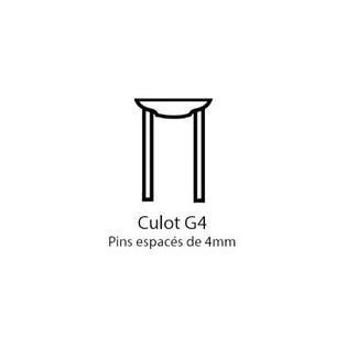 23 MM - AMPOULE LED LATERALE G4 - 70 LUMENS