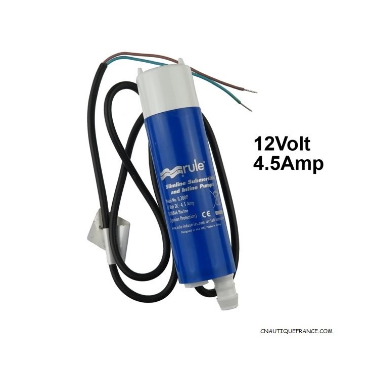 RULE SUBMERSILBLE  PUMP 12 V FOR FRESH WATER & SEA WATER & DIESEL FUEL