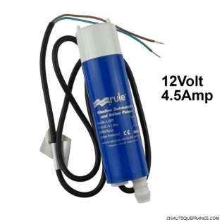 RULE SUBMERSILBLE  PUMP 12 V FOR FRESH WATER & SEA WATER & DIESEL FUEL