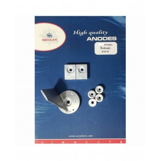 DF40 DF50 - KIT ANODES ALUMINIUM POUR SUZUKI