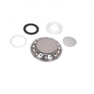 Stainless steel deck aerator with VETUS mosquito net