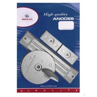 BF40 BF50 - KIT ANODES MAGNESIUM POUR 40 - 50 CV HONDA