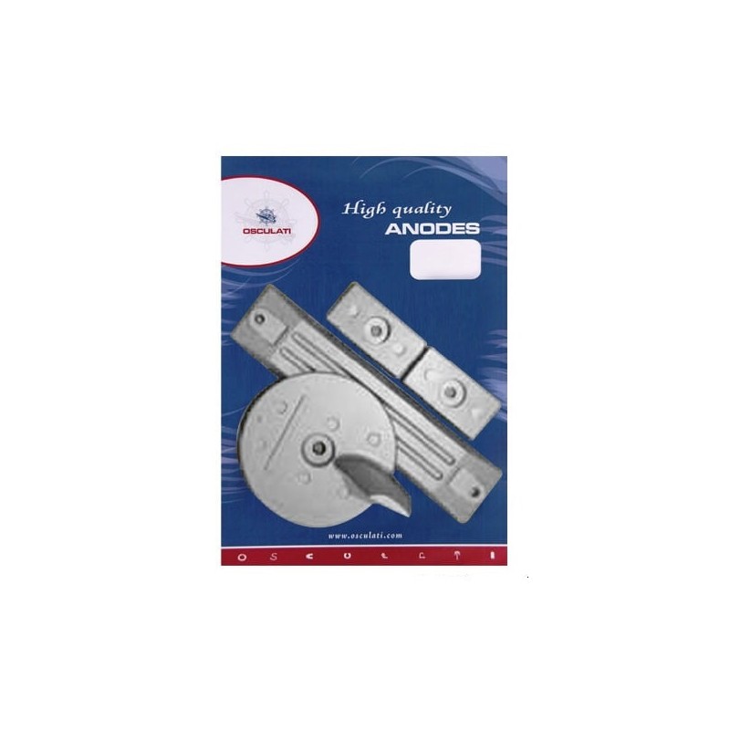 BF40 BF50 - KIT ANODES MAGNESIUM POUR 40 - 50 CV HONDA