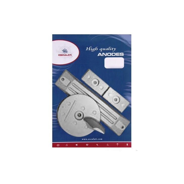 BF40 BF50 - KIT ANODES MAGNESIUM POUR 40 - 50 CV HONDA