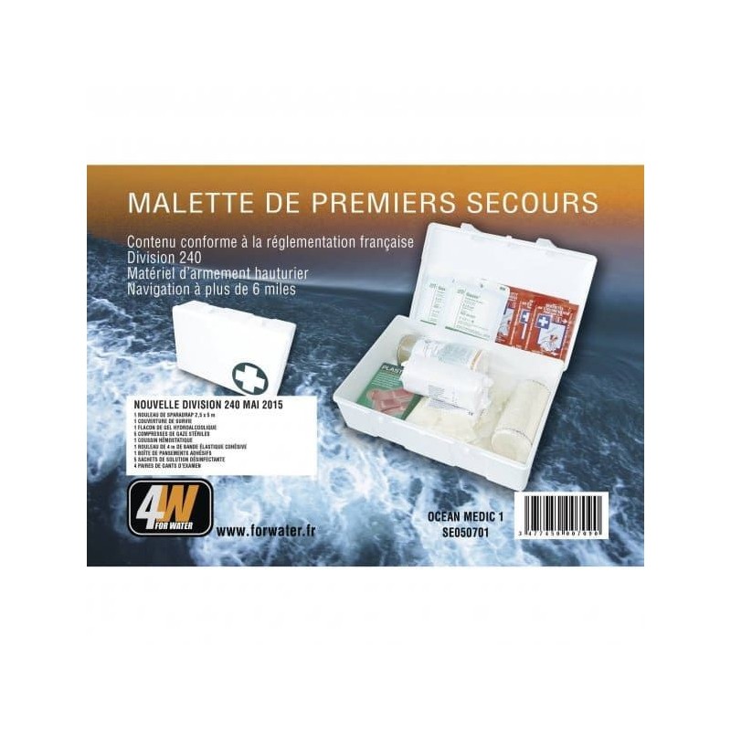 MALETTE PREMIERS SECOURS OCEAN MEDIC 1