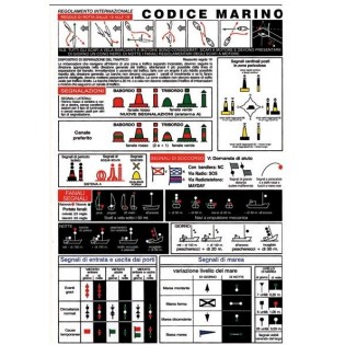 ADHESIF CODE MARIN EN ITALIEN