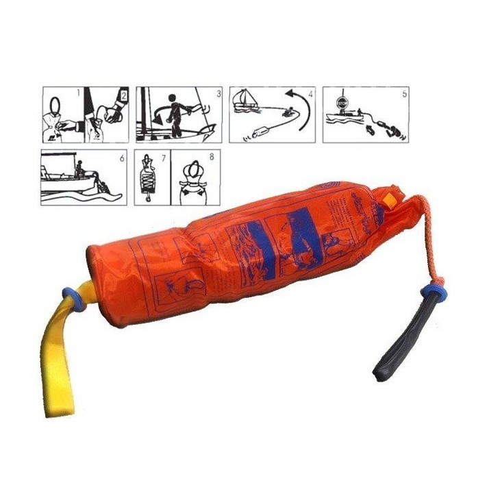 LIGNE DE SAUVETAGE - RESCUE ROPE 30 M X 6 MM