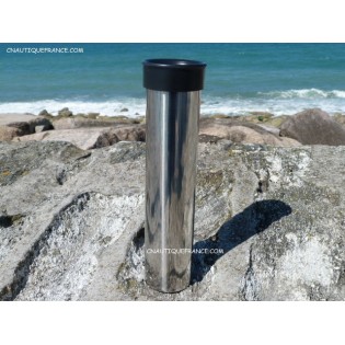 PORTE CANNE A PECHE EN INOX - A PLAQUER