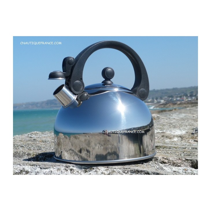 BOUILLOIRE INOX AVEC SIFFLET 3 LITRES