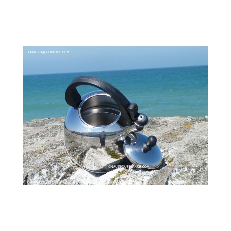 Bouilloire inox coloris cuivre 3l à sifflet | Manutan Collectivités