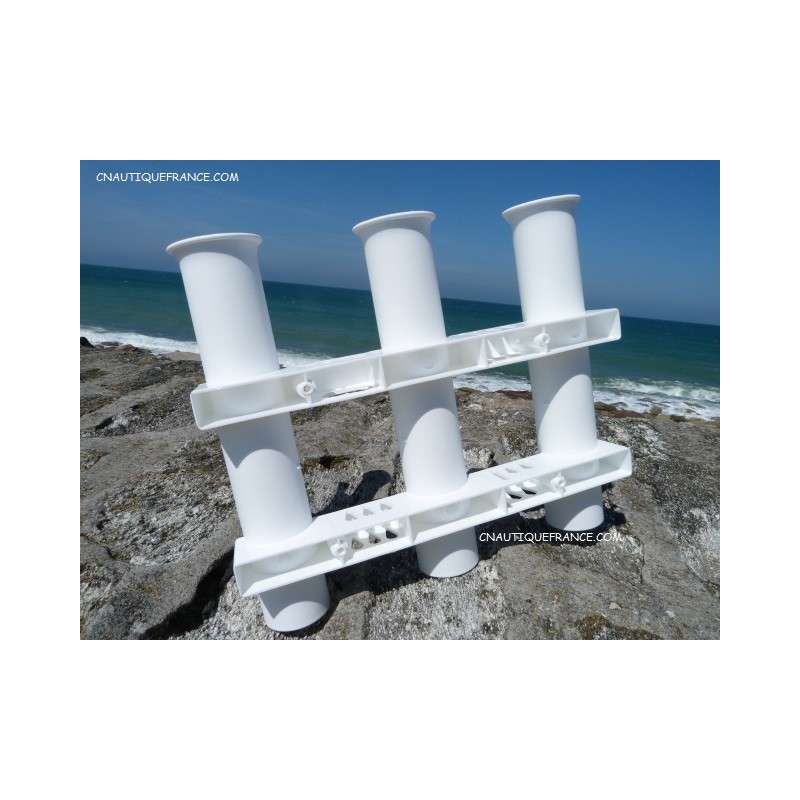Support De Canne à Pêche Scotty R-5 Universel Pour Bateau - Ensemble 3 Pièces, Réglable, Léger, Neuf