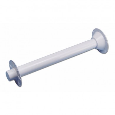 PIED DE TABLE ALUMINIUM LAQUE BLANC