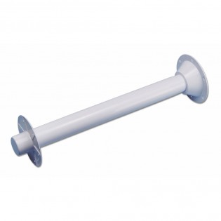 PIED DE TABLE ALUMINIUM LAQUE BLANC