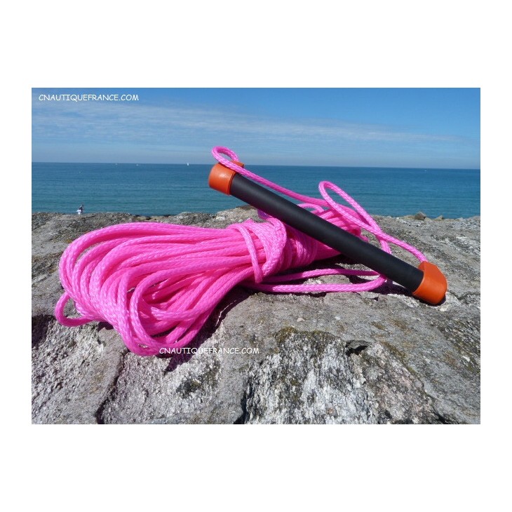 CORDE DE SKI NAUTIQUE FLUO 7.5 MM X 21,7 M