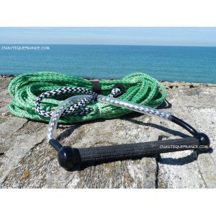 CORDE AVEC PALONNIER DE SKI NAUTIQUE