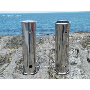 PORTE-CANNE FIXATION MURALE INOX