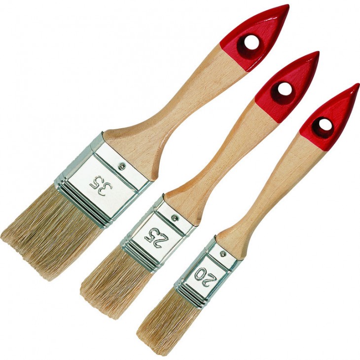 SET DE 3 PINCEAUX 20MM 25MM 35MM