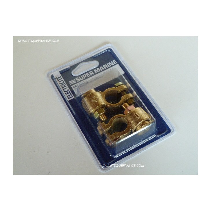 PAIRE DE COSSES DE BATTERIE + / - 70 MM²