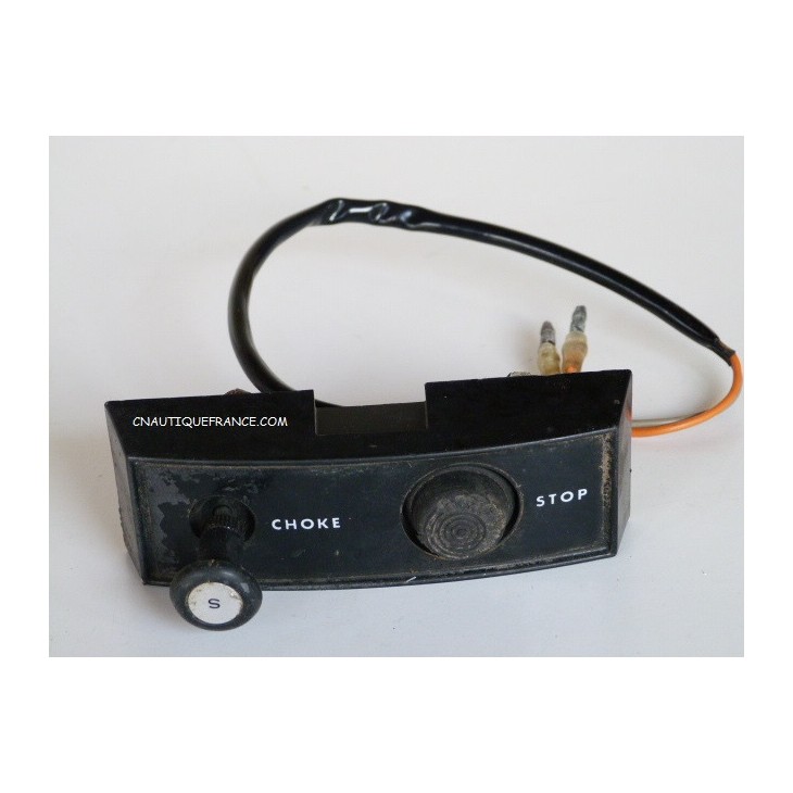 BOUTON DE STARTER ET FACADE 9.5 - 15 CV 2T YAMAHA 9.5A 15A