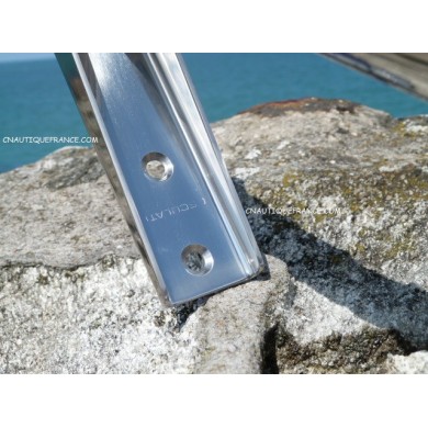 3 marches - Echelle de bain inox télescopique