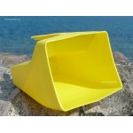 ECOPE BATEAU PLASTIQUE JAUNE - 2 LITRES