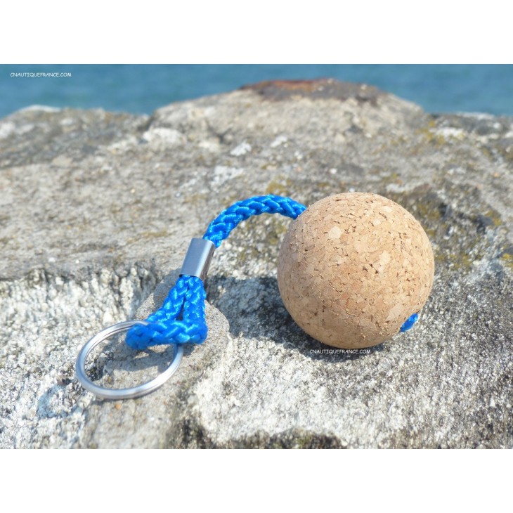 PORTE-CLES LIEGE - BOULE 50 MM