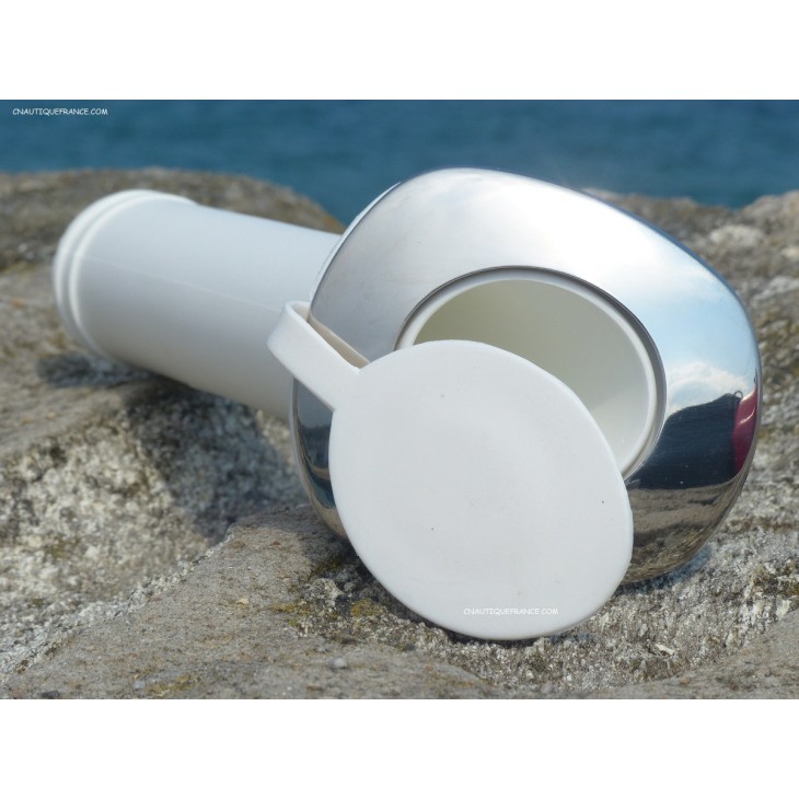 PORTE CANNE NYLON FINITION INOX