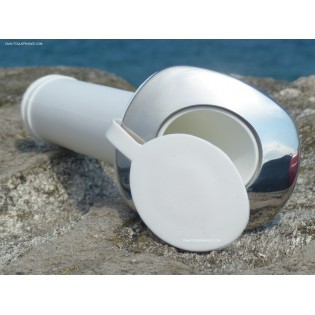 PORTE CANNE NYLON FINITION INOX