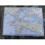 BREST - CARTE MARINE PLASTIFIEE BREST