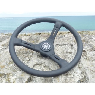 Volant plastique 3 branches ø 350 mm - noir