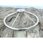 ø 380 mm - Inox - Volant 5 branches