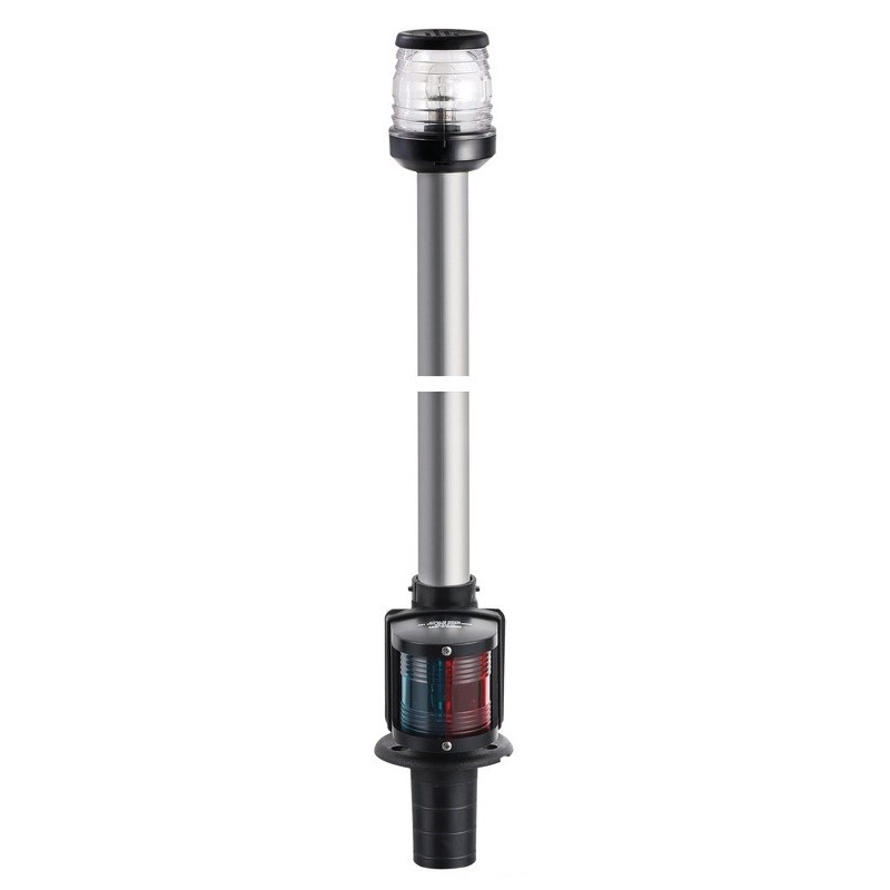 1 M - FEUX DE NAVIGATION NOIR SUR HAMPE