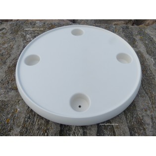 PLATEAU DE TABLE COMPOSITE RONDE 61 CM