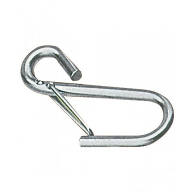 75 MM - CROCHET A RESSORT EN INOX