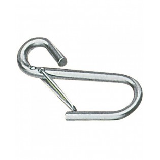 75 MM - CROCHET A RESSORT EN INOX