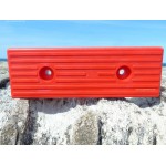 300 X 100 X 20 MM PATIN ALESAGE ø 11MM - ROUGE