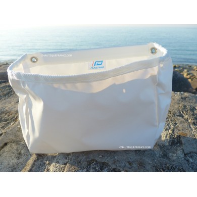 45 X 30 X 15 CM - SAC A DRISSE PVC BLANC