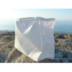 35 X 25 X 12 CM - SAC A DRISSE BLANC