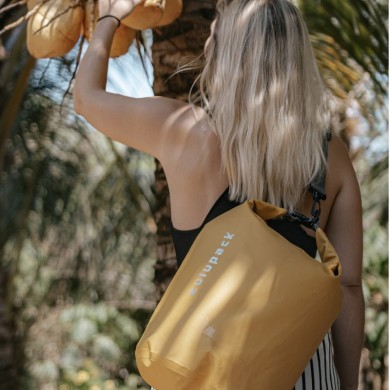 15 L - SAC TUBE JAUNE ZULUPACK 30 X 25 CM