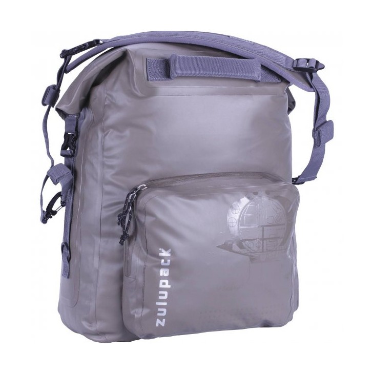 22 L - Sac étanche Messenger gris