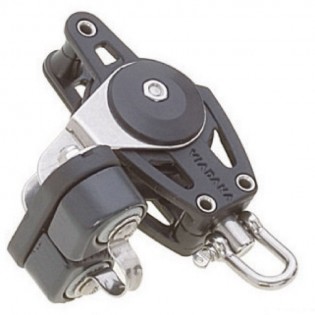 8 MM - POULIE SIMPLE AVEC RINGOT ET COINCEUR