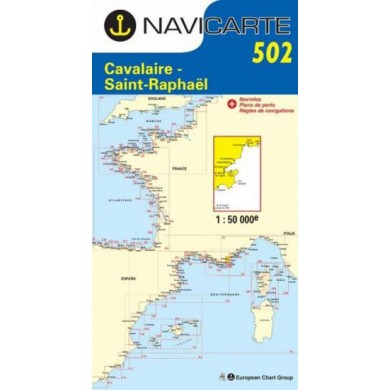 CALVAIRE - SAINT-RAPHAEL - CARTE NAVICARTE 502