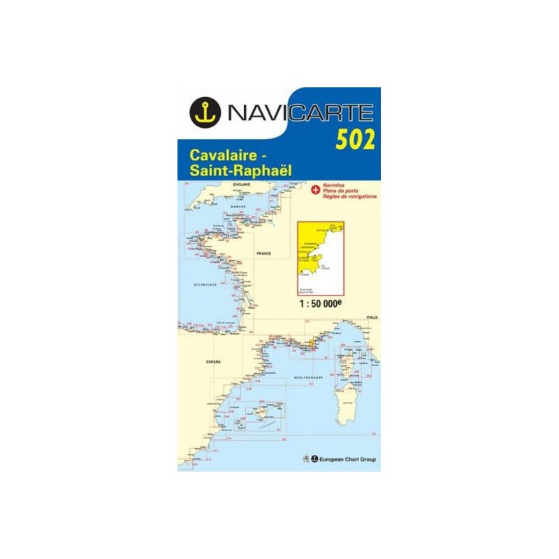 CALVAIRE - SAINT-RAPHAEL - CARTE NAVICARTE 502