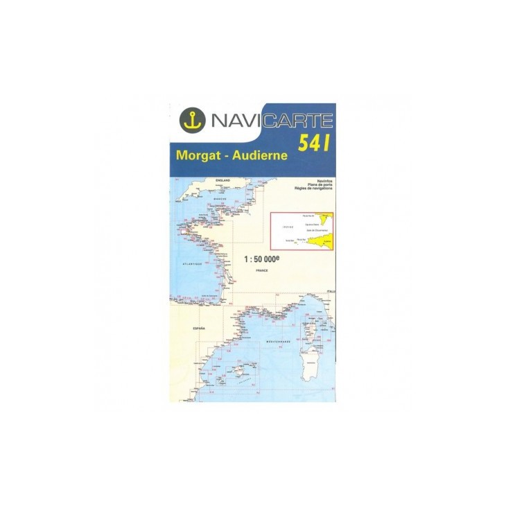 MORGAT - AUDIERNE - CARTE MARINE 541