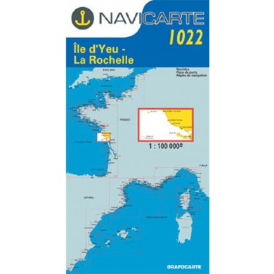 Ile d'Yeu - La Rochelle - CARTE MARINE 1022