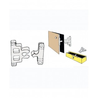 Loquet nylon - bloc porte