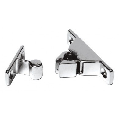 LOQUET EN LAITON CHROME