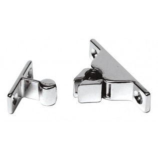 LOQUET EN LAITON CHROME