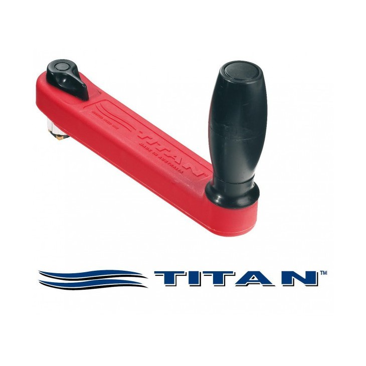 25 cm - Manivelle de winch flottante TITAN MAGNUM LEWMAR